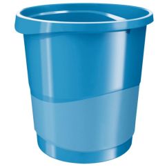 Cos de birou, 14L, albastru, Esselte Europost Vivida