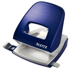Perforator de birou, 30 coli, metal, albastru-violet, Leitz Style 5006