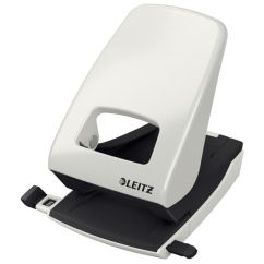 Perforator de birou, 40 coli, metal, gri, Leitz 5138