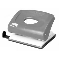 Perforator de birou, 20 coli, plastic, gri, Noki P-817