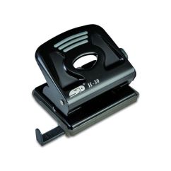 Perforator de birou, 30 coli, metal, negru, Noki H-30