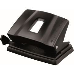 Perforator de birou, 25 coli, metal, negru, Maped Essentials