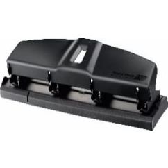 Perforator cu 4 perforatii, 10 coli, metal, negru, Maped Essentials
