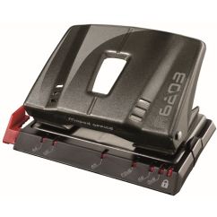 Perforator de birou, 20 coli, metal, gri, Maped Advanced