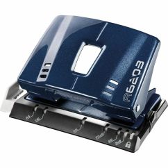 Perforator de birou, 20 coli, metal, albastru, Maped Advanced