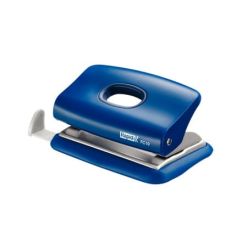 Perforator de birou, 10 coli, plastic ABS, albastru, Rapid FC10