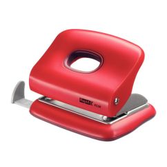 Perforator de birou, 20 coli, plastic ABS, rosu, Rapid FC20