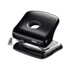 Perforator de birou, 30 coli, plastic ABS, negru, Rapid FC30