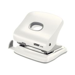 Perforator de birou, 30 coli, plastic ABS, alb, Rapid FC30