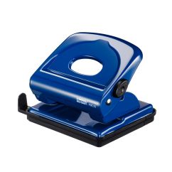 Perforator de birou, 25 coli, metal, albastru, Rapid FMC25