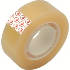 Banda adeziva, 19mmx33m, transparent, Kores