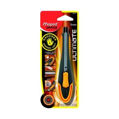 Cutter de birou, pentru stangaci, sina metal, 9mm, Maped Ultimate
