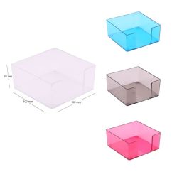 Suport cub hartie, 9.5x9.5x45mm, plastic, transparent, Ark