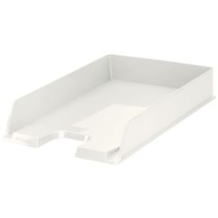 Tavita documente A4, plastic, alb, Esselte Europost Vivida