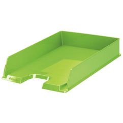 Tavita documente A4, plastic, verde, Esselte Europost Vivida