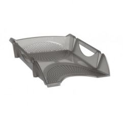 Tavita documente A4, plastic, gri transparent, Koh-I-Noor