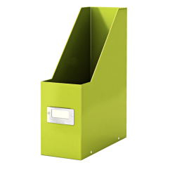 Suport documente A4, vertical, carton laminat, verde, Leitz Click&Store