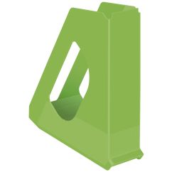 Suport documente A4, vertical, plastic, verde, Esselte Europost Vivida