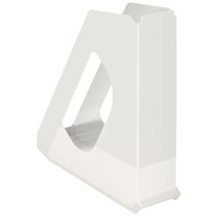 Suport documente A4, vertical, plastic, alb, Esselte Europost Vivida