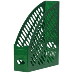 Suport documente A4, vertical, plastic, verde, Ark