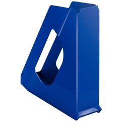 Suport documente A4, vertical, plastic, albastru, Esselte Europost Standard