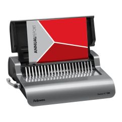 Aparat de indosariat electric, inele plastic, max. 500 coli, Fellowes Quasar-E 500