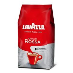 Cafea prajita boabe, 1kg, Lavazza Qualita Rossa