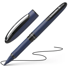 Roller cu cerneala, varf conic 0.6mm, negru, Schneider One Business