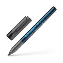 Marker permanent universal (OHP), varf rotund 0.7mm, negru, Schneider Maxx 222 F