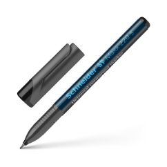 Marker permanent universal (OHP), varf rotund 0.4mm, negru, Schneider Maxx 220 S