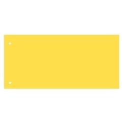Separatoare din carton, 105x240mm, pentru biblioraft, 100 buc/set, galben neon, Standard