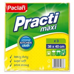 Lavete universale, 38x40cm, 3 buc/set, Paclan Practi Maxi