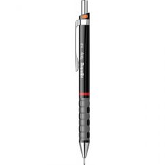Creion mecanic, grip ergonomic, 1.0mm, negru, Rotring Tikky III
