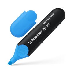Textmarker, varf tesit 1-5mm, albastru, Schneider Job
