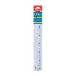 Rigla, gradatie dubla, 30 cm, Maped Classic