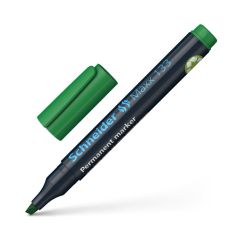 Marker permanent, varf tesit 1-4mm, verde, Schneider Maxx 133