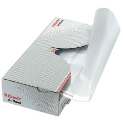 Dispenser cu folii de protectie A4, orange peel, 43 microni, 50 buc/set, Esselte