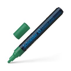 Marker cu vopsea, varf rotund 1-3mm, verde, Schneider Maxx 270
