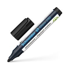 Whiteboard marker, varf rotund 2-3mm, negru, Schneider Maxx 290