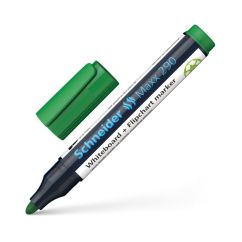 Whiteboard marker, varf rotund 2-3mm, verde, Schneider Maxx 290