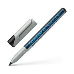 Marker non-permanent universal (OHP), varf rotund 1.0mm, negru, Schneider Maxx 225 M