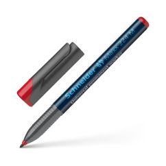 Marker permanent universal, varf rotund 1.0mm, rosu, Schneider Maxx 224 M