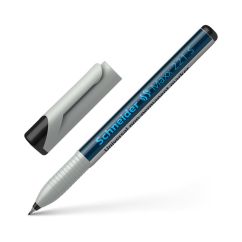 Marker non-permanent universal (OHP), varf rotund 0.4mm, negru, Schneider Maxx 221 S