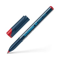 Marker pentru CD/DVD, varf rotund 0.7mm, rosu, Schneider Maxx 244