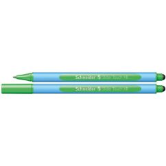 Pix cu pasta, varf 0.6mm, verde, Schneider Slider Touch XB
