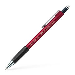 Creion mecanic, grip ergonomic, 0.5mm, rosu, Faber-Castell 1345