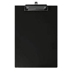 Clipboard A4, simplu, cu rigla, negru, Ark