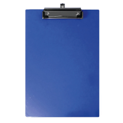 Clipboard A4, simplu, cu rigla, albastru, Ark