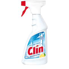 Detergent pentru geamuri, 500ml, lemon, Clin