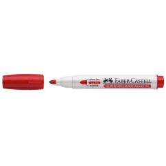 Marker whiteboard, varf rotund 2.2mm, rosu, Faber-Castell Winner 152